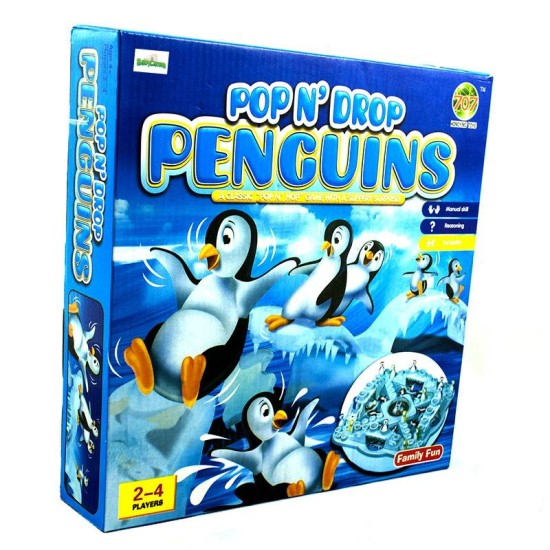 Šeimyninis stalo žaidimas „Pingvinų lenktynės“